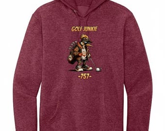The "Golf Junkie" 757 Hoodie Sweatshirt