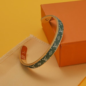S925 silver gold plated bracelet, vintage leather strap women's bracelet, exquisite bracelet for her birthday gift