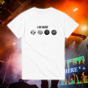 Mercancía de Playboi Carti: camiseta del álbum "I AM MUSIC", camiseta para fans, ropa de concierto, camiseta gráfica unisex, estilo hip hop
