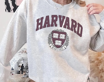 Sudadera de Harvard - Sudadera estilo vintage de la Universidad de Harvard - Sudadera Princesa Diana de Harvard