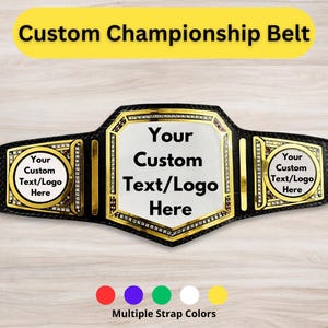 Cinto de campeonato personalizado, troféu de campeão adulto de boxe de luta livre personalizado