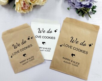Gepersonaliseerde bedankzakjes: 'We Do Love'-koekjeskoekjes