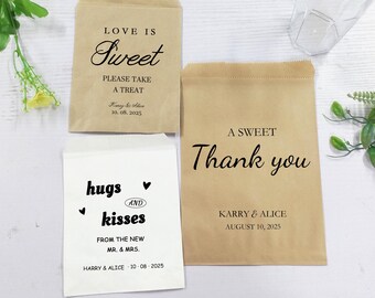 Gepersonaliseerde bedankzakjes: Love is Sweet, We Do Cookie