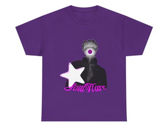 Gojo "SoulFlare" T-Shirt (Without Backprint) - Hollow Purple Edition, Unisex, Aesthetic Graphic T-Shirt