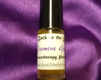 JASMINE GARDENS Natural Aromatherapy Perfume Oil w/Pure Jasmine Absolute