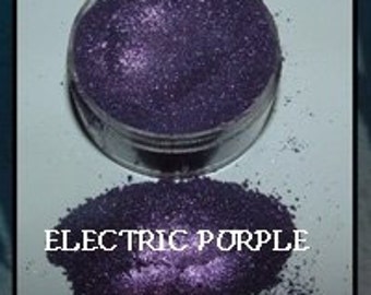 10g ELECTRIC PURPLE Natural Crushed Mineral Makeup EYELINER/Eyeshadow