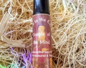 TEMPLE of the MIND Aromatherapy Meditation Oil w/Pure Essential Oils- A Powerful Meditation Blend to Help Find Your Inner Self