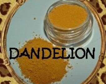 5g DANDELION Natural Crushed Mineral Makeup EYESHADOW