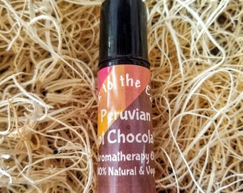 PERUVIAN HOT CHOCOLATE Aromatherapy Perfume Oil w/Pure Essential Oils