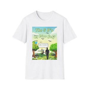 Funny Disc Golf Tshirt, What Can Go Wrong Course Tee, Unisex Softstyle Shirt, Disc Golfer Gift, Sports Shirt