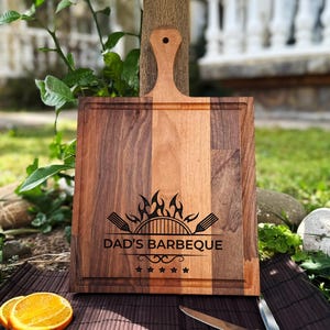 Fathers Day Gift, BBQ Cutting Board, Custom BBQ Board, Meat Cutting Board, Grilling Gifts, Grill Gift for Dad, Barbecue Gifts, Custom Gifts