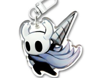 Llavero del Caballero | Hollow Knight | Llavero acrílico, Merchandising de videojuegos, Regalo para gamers
