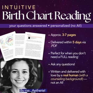 Personalized Birth Chart Reading | 15+ Page Astrology Report | Natal Chart Interpretation & Life Path Guidance