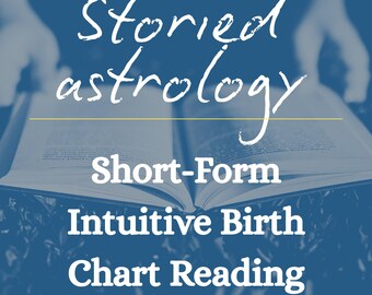 Short-Form Intuitive Birth Chart Reading