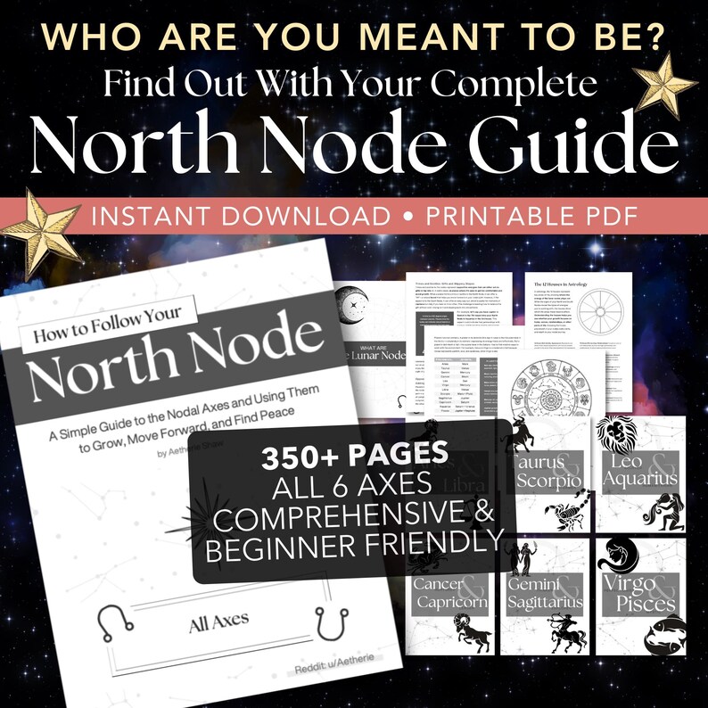 Natal Chart Reading Guide, How to Read Your Birth Chart | Astrology PDF ...