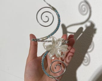 Upper Arm Cuff Silver – Arm Cuff Bracelet Jewelry