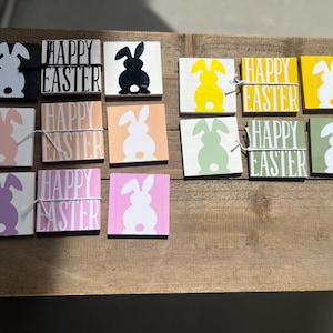 3 Piece Easter Tier Tray Decor Set