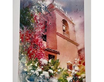 Nita Engle Bell Song Signed Limited Edition Lithograph 51/950 COA 1992