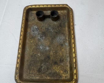 Vintage Enders Razor Blades Tray with 2 Packs Original Packaging Shaving Retro