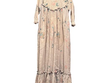 Robe longue vintage Prairie fabriquée spécialement pour vous par Mimi