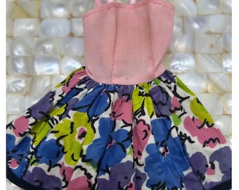 Vintage Barbie My First Fashions Flashy Floral #2302 Set Mattel in 1988 Retro