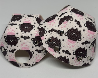 Cute cauldron roller skate toe guards