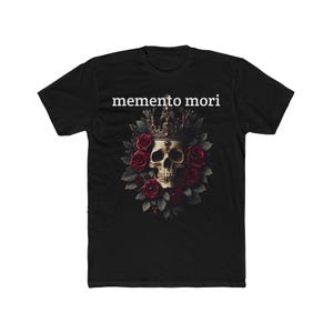 Memento Mori Unisex Cotton Crew Tee