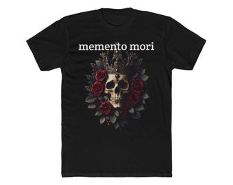 Memento Mori Unisex Cotton Crew Tee