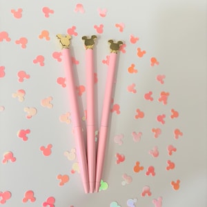 Penna con orecchie di topo / Pianificazione viaggio Disney / Rosa /