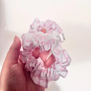 Pink Mouse Ears Scrunchies | traveling trip accessories | magic characters | Disney Scrunchies