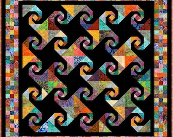MEDUSA - NEW - Batik Pre-cut Quilt Kit - All Sizes - by Quilt-Addicts **