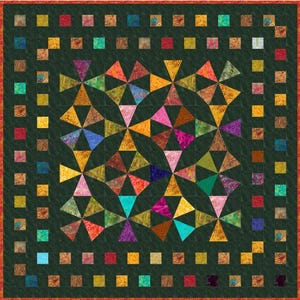 JIMBARAN - NEW - Free Delivery - Batik - Pre-cut Quilt Kit - Batik - All Sizes - by Quilt-Addicts **