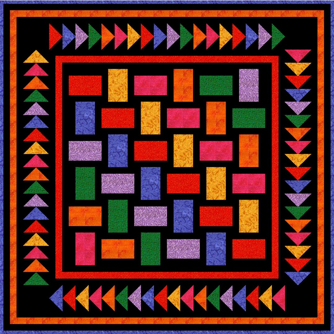 QUAINTLY AMISH Precut Quilt Kit All Sizes by Quiltaddicts Etsy