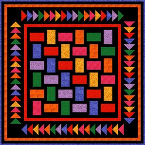 QUAINTLY AMISH - Free Delivery - Pre-cut Quilt Kit - All Sizes - by Quilt-Addicts *