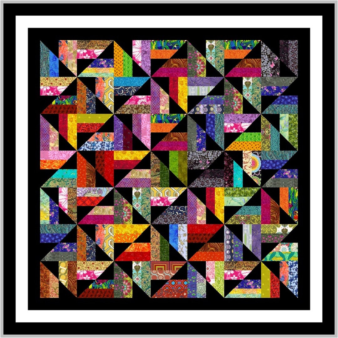 Kit De Courtepointe Pré-coupé TATASURYA Par Quilt-Addicts - Toutes Tailles - Livraison Gratuite