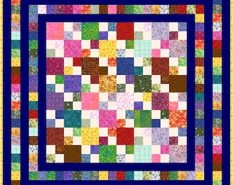 HIGELTY PIGELTY - Pre-cut Quilt Kit - All Sizes - by Quilt-Addicts *