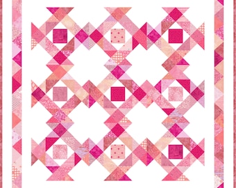 WILLY NILLY - Pre-cut Quilt Kit - All Sizes - by Quilt-Addicts *