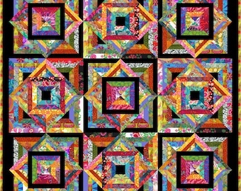 TROPPO LOCO - Free Delivery - Pre-cut Quilt Kit - All Sizes - by Quilt-Addicts **