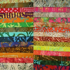 Kit De Patchwork Pré-découpé Batik Tatasurya - Toutes Tailles, 100% Coton, Design De Cassie Shaw