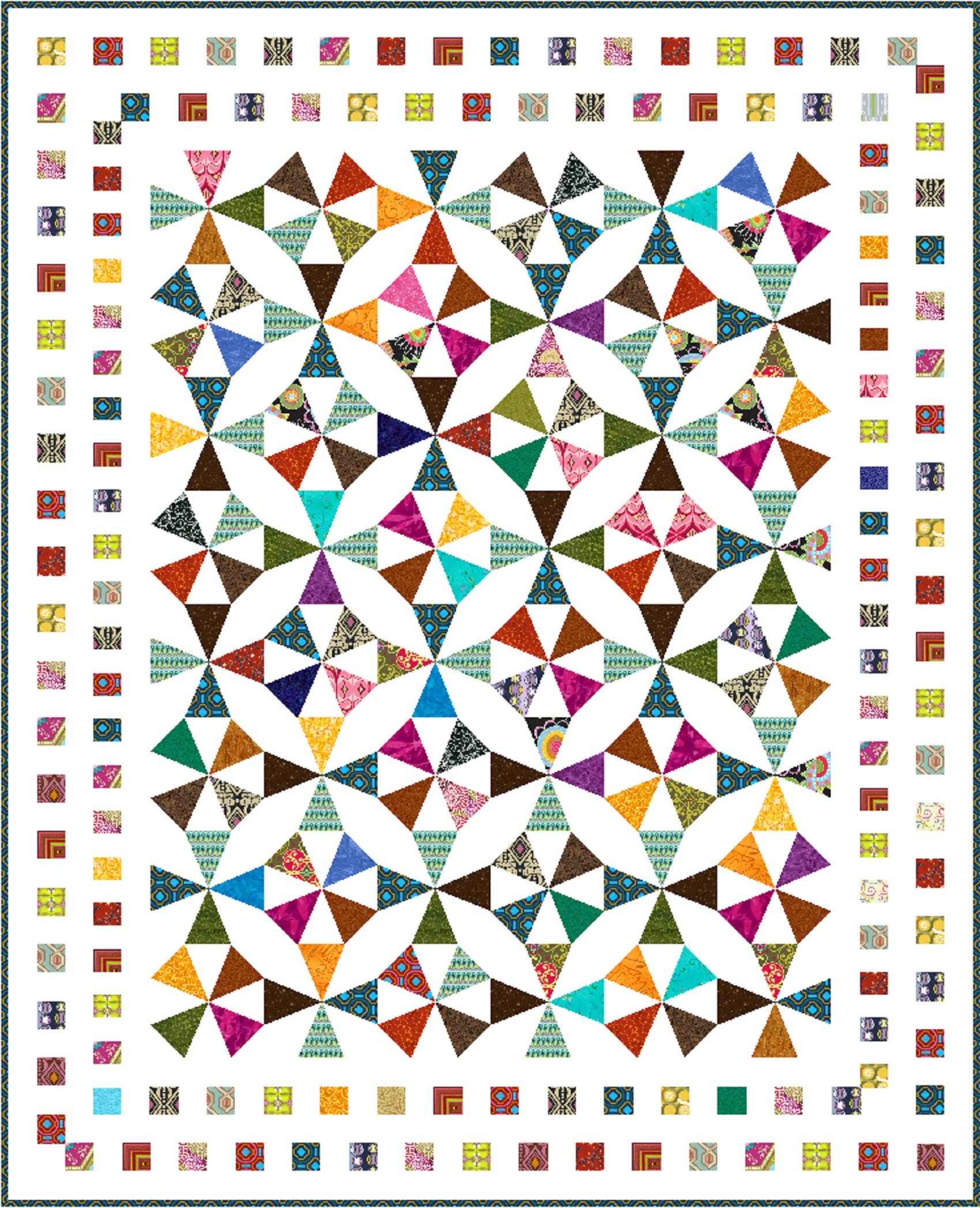 EXPRESSION Precut Quilt Kit All Sizes by QuiltAddicts Etsy
