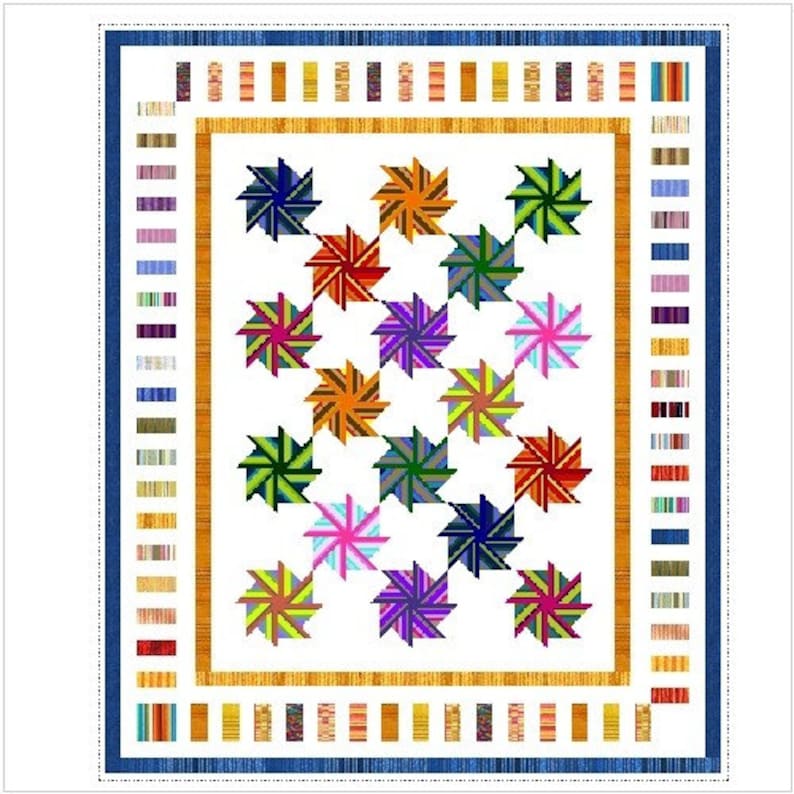 95x 80 King Single or 80x 61 Single UNBELIEVABLE Quilt-Addicts Pre-cut Quilt Kit or Finished Quilt