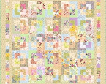 MATILDA - Shabby Chic - Pre-cut Quilt Kit - All Sizes - by Quilt-Addicts *