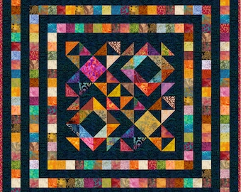 KASIH - Batik - Pre-cut Quilt Kit - All Sizes - by Quilt-Addicts *