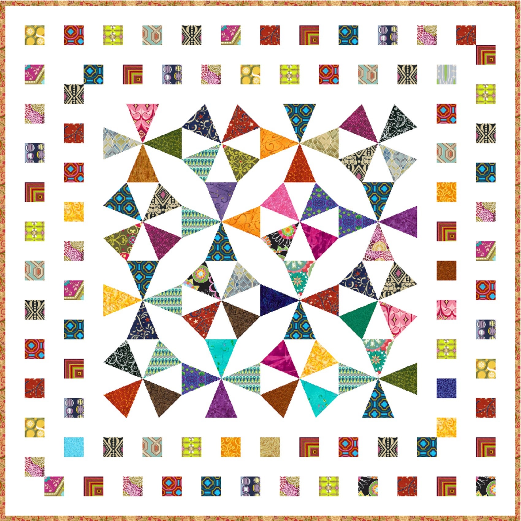 EXPRESSION Precut Quilt Kit All Sizes by Quiltaddicts Etsy Australia