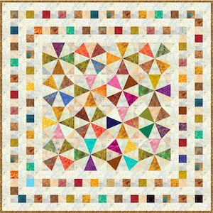JIMBARAN - SALE - Free Delivery - Batik - Pre-cut Quilt Kit - Batik - All Sizes - by Quilt-Addicts **