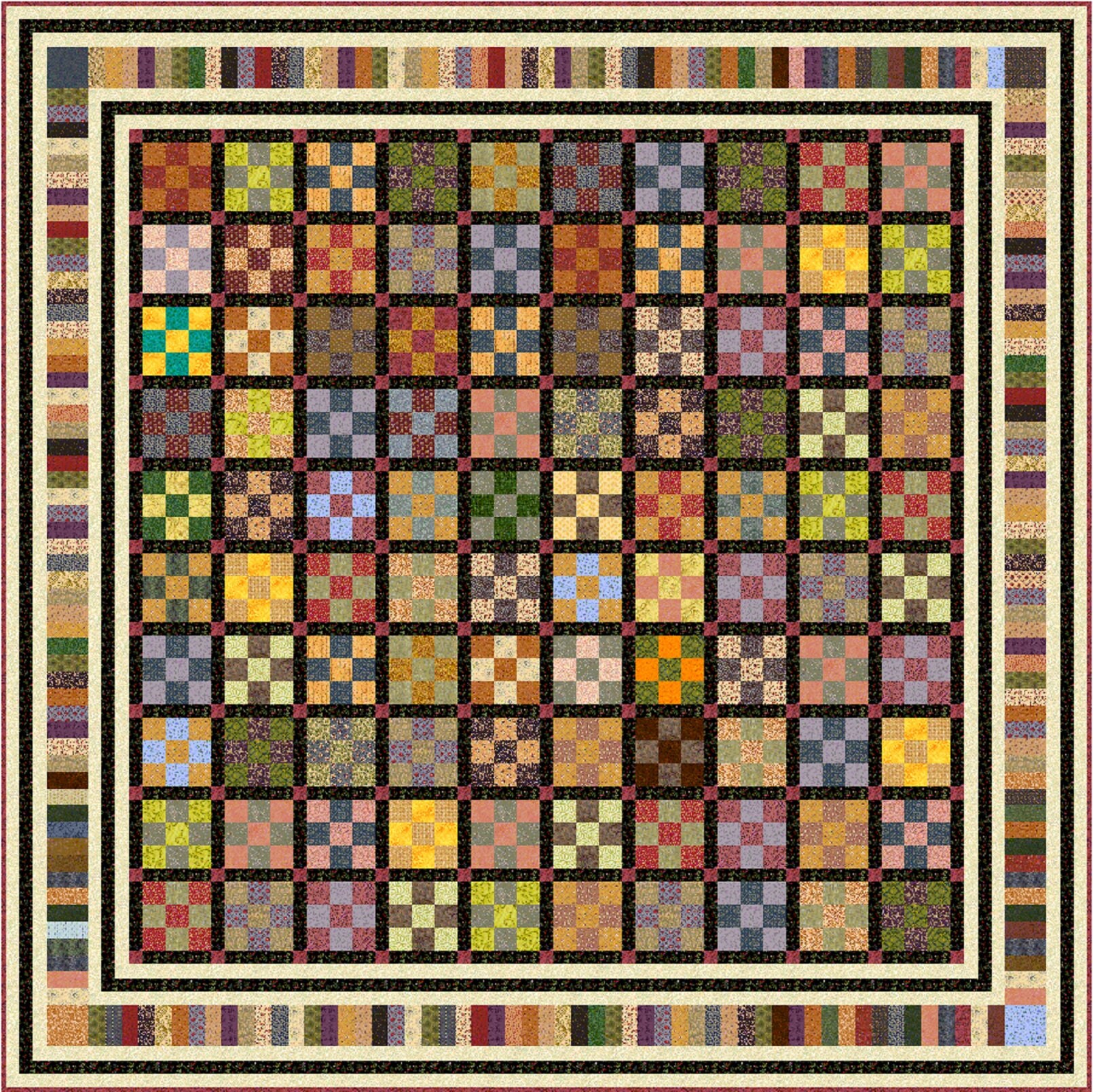 ZEALOUSLY Precut Quilt Kit All Sizes by Quiltaddicts Etsy