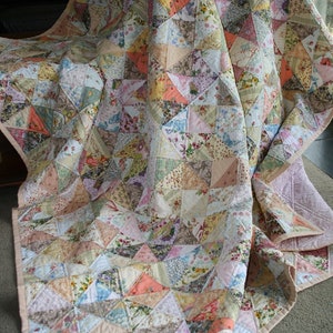 SHABBY CHICK - Free Delivery - Pre-cut Quilt Kit -  All Sizes - by Quilt-Addicts **