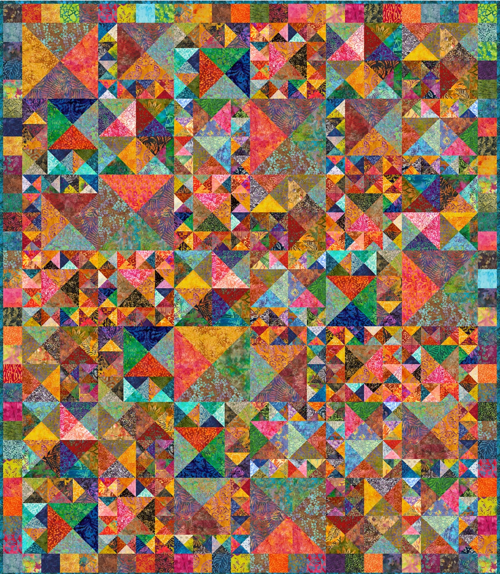 ULUWATU Batik Precut Quilt Kit Batik All Sizes by Etsy