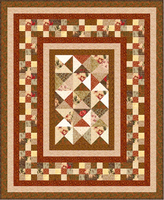 Chocolate Box Pre Cut Quilt Kit All Sizes By Etsy