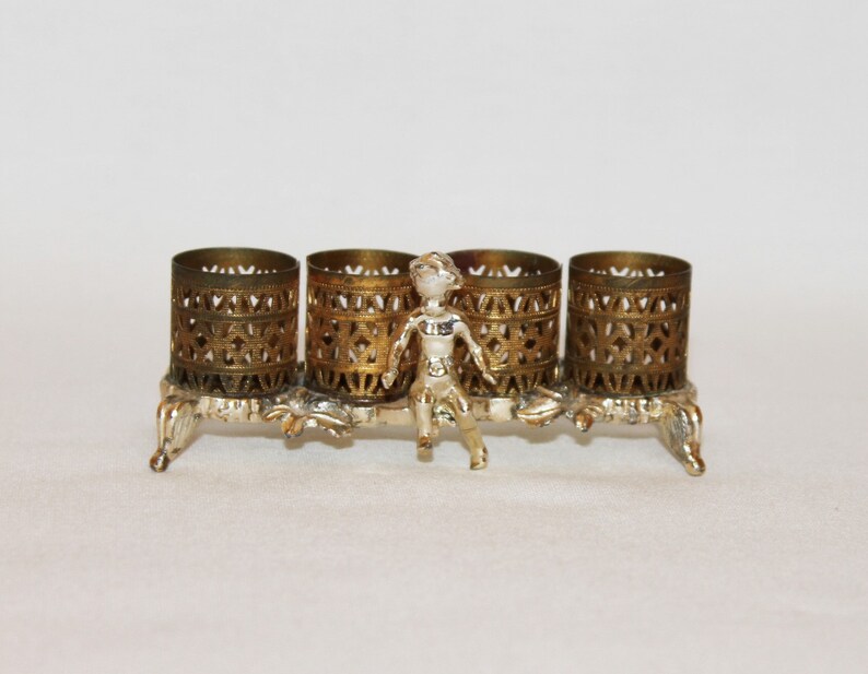 Vintage Sam Fink Cherub Lipstick Holder Etsy
